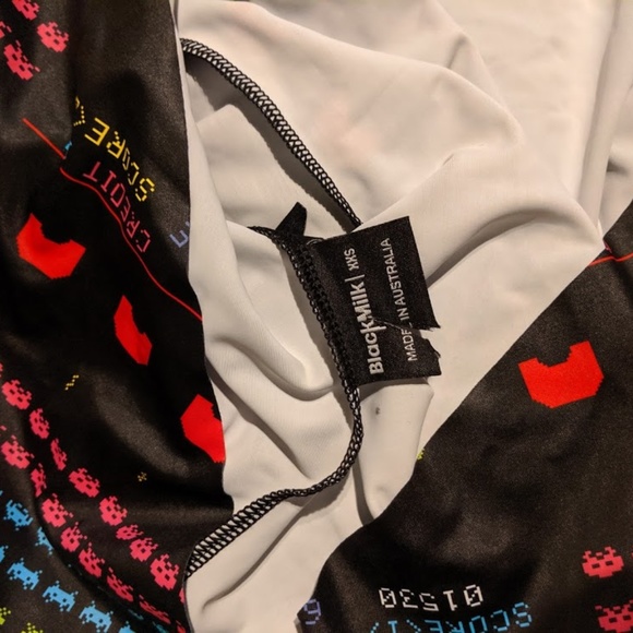 BLACK MILK SPACE INVADER REVERSIBLE SKATER DRESS - Picture 3 of 6